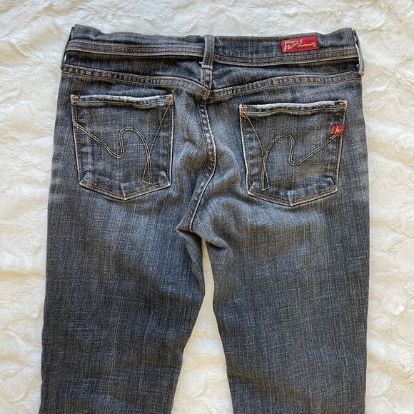 Citizens Of Humanity Ingrid Stretch Low Rise Flare Denim Jeans - Women’s 26 - Picture 3 of 10